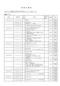 ⑤研修日程表のサムネイル